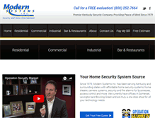 Tablet Screenshot of modernsystemsinc.com